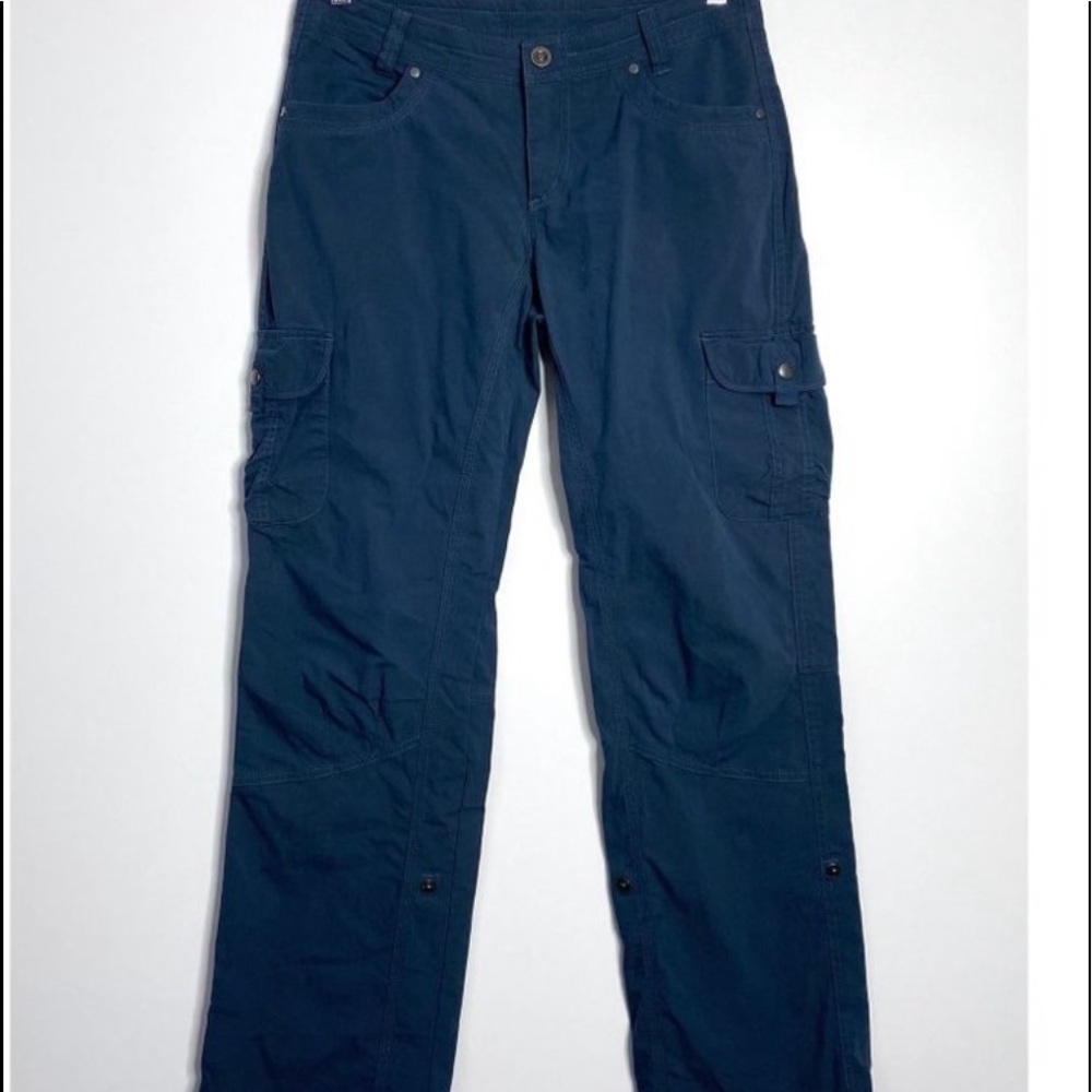 KUHL Splash Roll-Up Hiking Pants Blue size 8